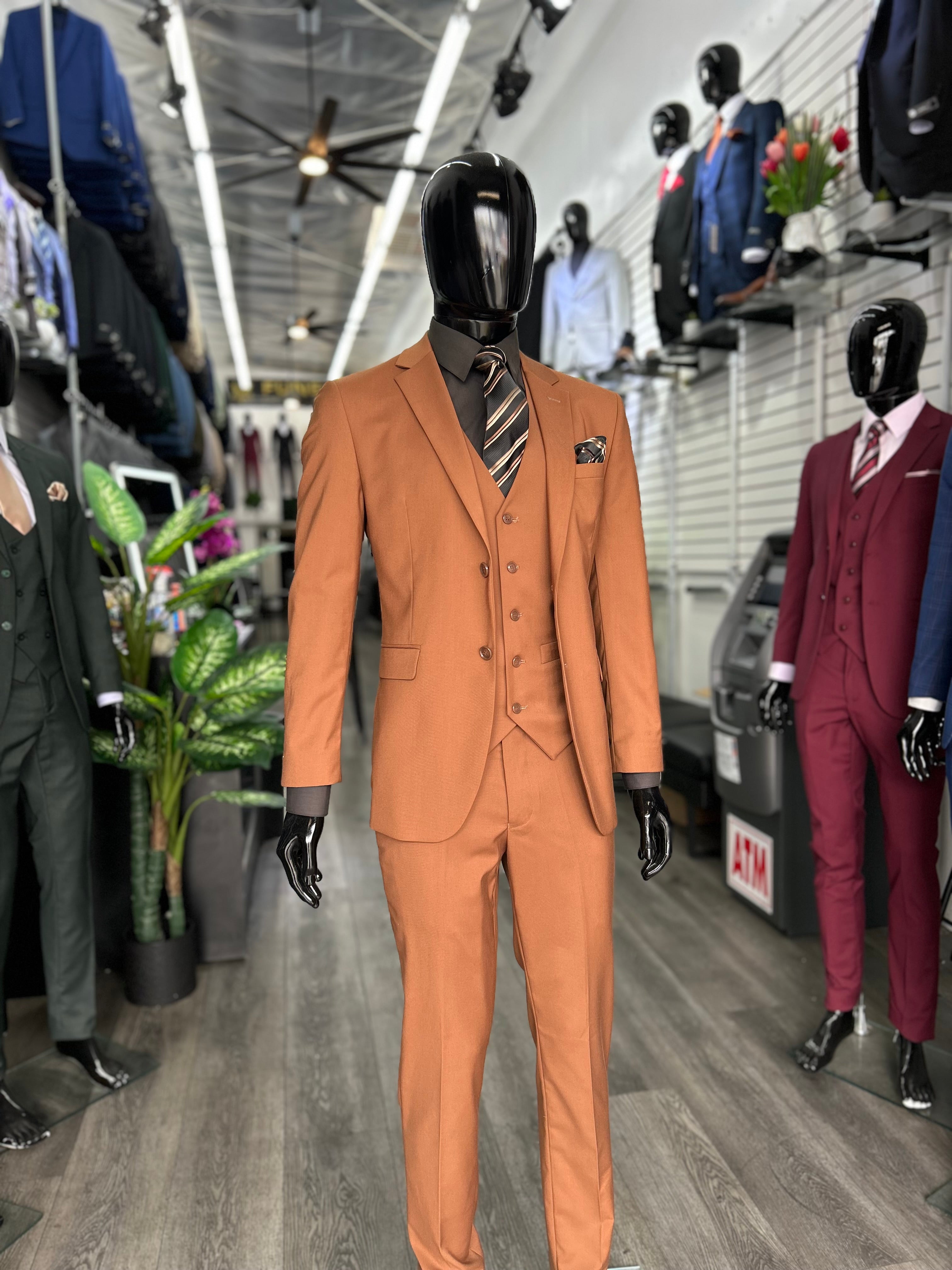 Rust Active Stretch Suit